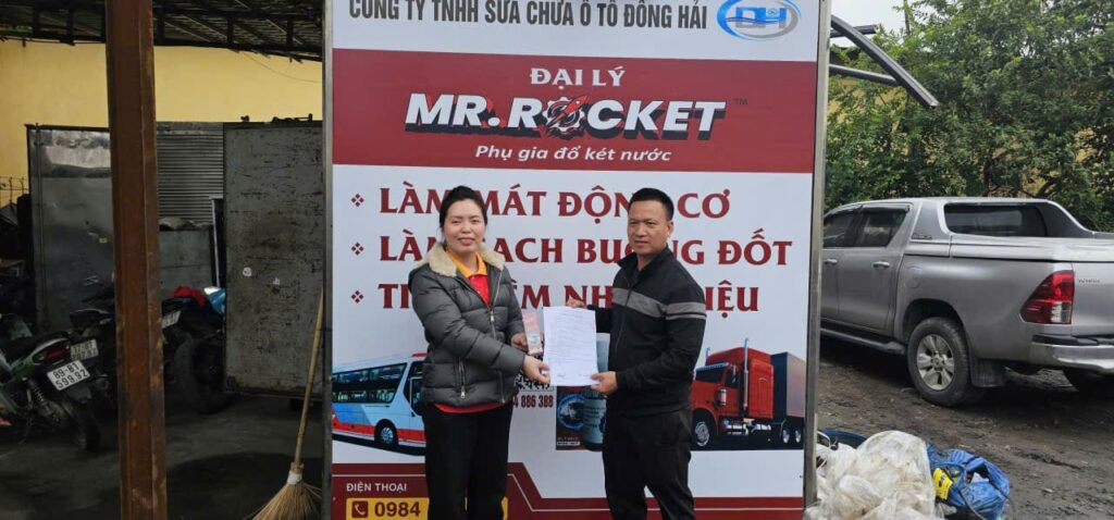 Đông Hải Auto – Đại Lý Phân Phối Chính Thức Phụ Gia Mr.Rocket Tại Hải Phòng